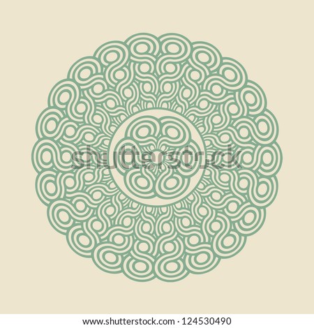 Mandala round design template Mandala round design template