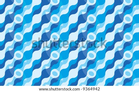 Blue Wrapping Paper