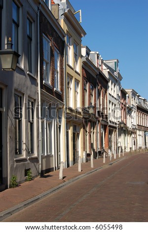 Lane-way in Utrecht, Netherlands