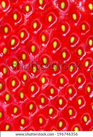 Strawberry texture