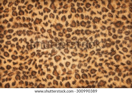 fabric pattern leopard pattern for background and texture