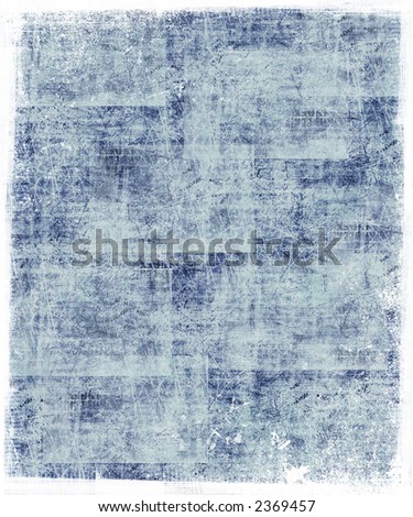 Scratched Background with Grunge Frame