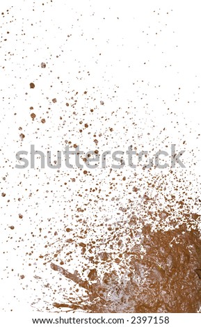 Cartoon Mud Splatter