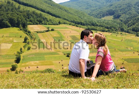 Couple In Mountain