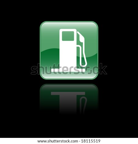 gas pump icon. Fuel Pump Icon (Vector)