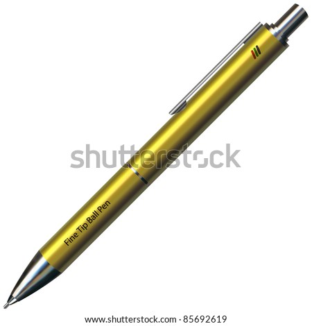 ball pen vector