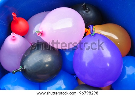 Pastel Water Balloons