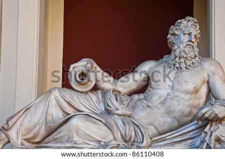 Classical Greek marble sculpture in Vatican