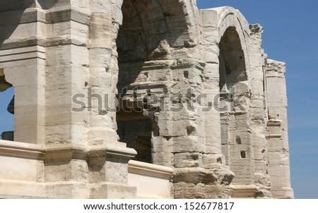 Roman Arena in Arles, France.