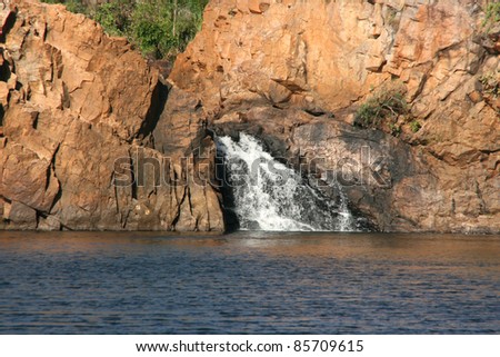 waterfall, water fall, Australia, Katherine Gorge