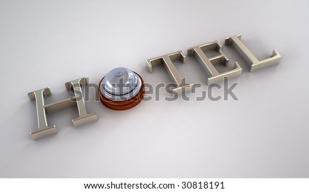 stock photo : Hotel symbol