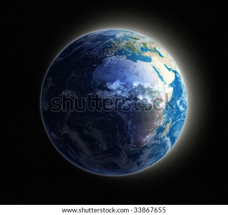 Images Of Earth From Space At Night. the Earth from space with