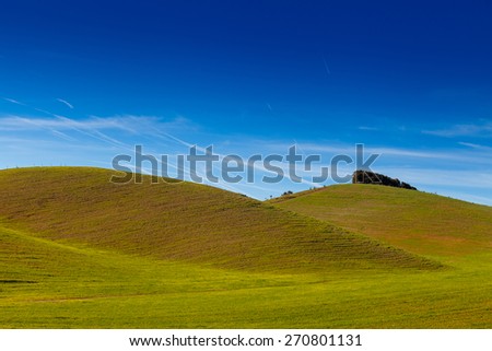 Minimalist landscape like Windows XP/Alentejo/Portugal
