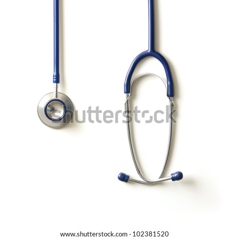 Stethoscope isolated on white Stethoscope isolated on white