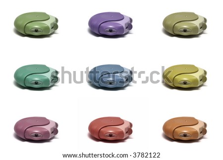 Asthma Inhaler Colours