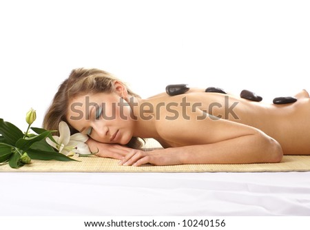 Lifestyle - Pagina 6 Stock-photo-attractive-woman-getting-spa-treatment-isolated-on-white-10240156