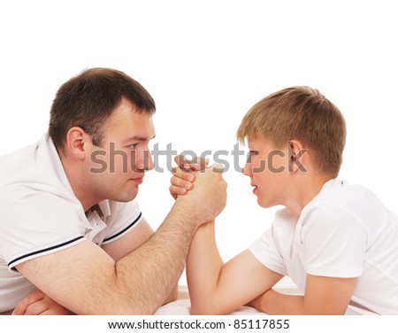 Kids Arm Wrestling