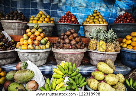 Fruits stall, Bali