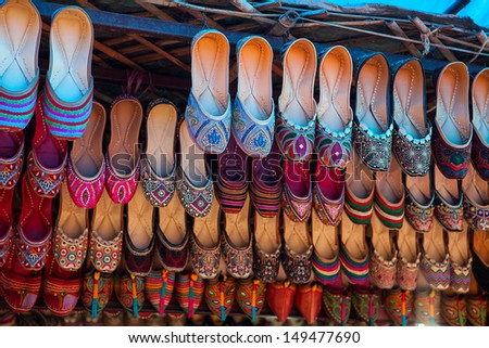 Indian traditional slippers