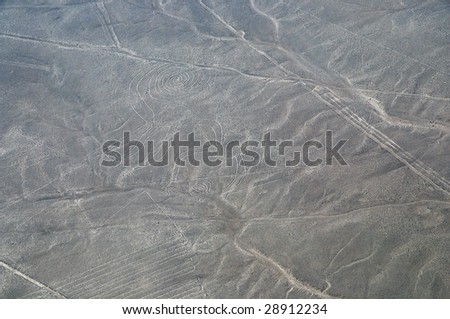 The Nazca Lines - The monkey - Unesco world heritage site