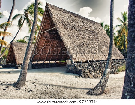 shelter primitive tropical hawaii refuge place shutterstock search
