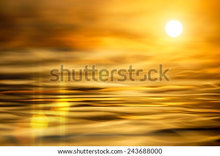 Abstract of reflective water surface background