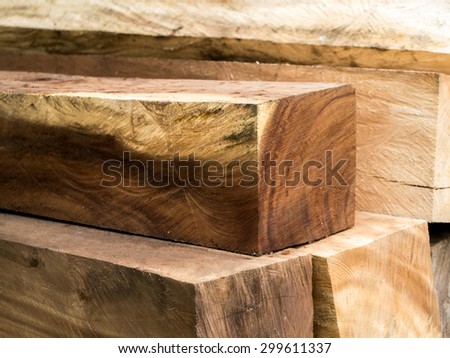 Timber for furniture industry