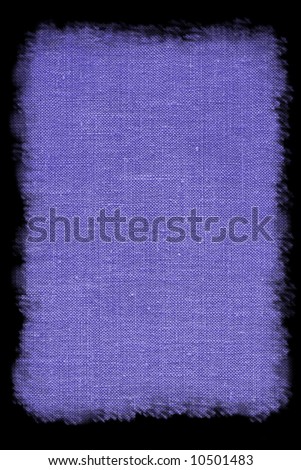 Blue canvas with border