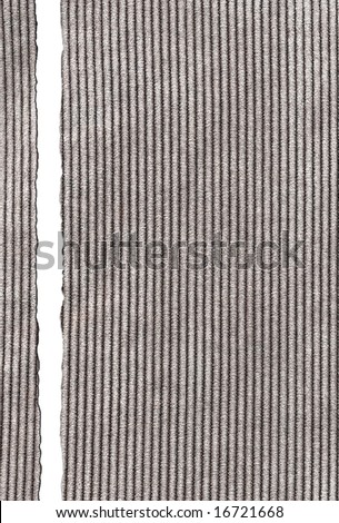 Cloth background with torn edges. Backgrounds and textures.