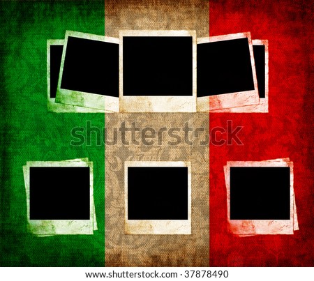 Blank Italian Flag