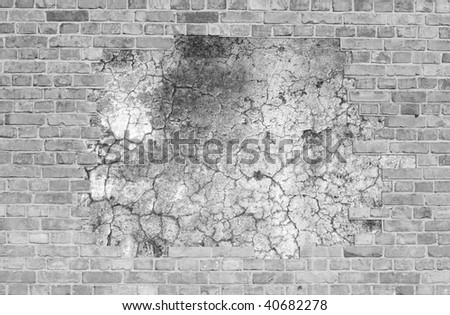 Aged wall