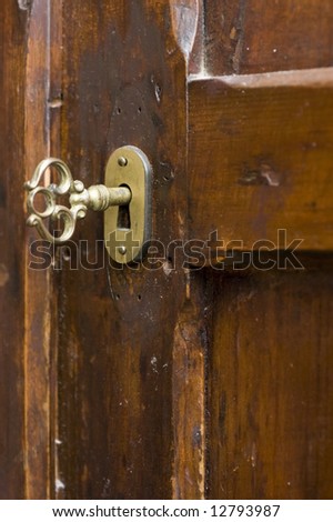 Old Key Lock