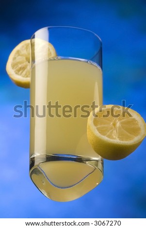 lemon cut and juice
