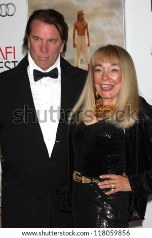 LOS ANGELES - NOV 2:  Don Maxwell, Terry Moore arrives at the AFI Film Festival 2012 \