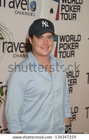 LOS ANGELES - FEBRUARY 23: Jeremy London at World Poker Tour Invitational in Commerce Casino on February 23, 2005 in Los Angeles, CA