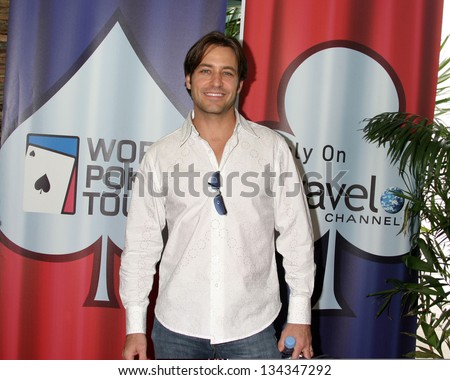 LOS ANGELES - FEBRUARY 23: Tyrus Treadway at World Poker Tour Invitational in Commerce Casino on February 23, 2005 in Los Angeles, CA