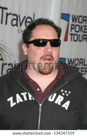 LOS ANGELES - FEBRUARY 23: Jon Favreau at World Poker Tour Invitational in Commerce Casino on February 23, 2005 in Los Angeles, CA