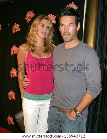 HOLLYWOOD - MAY 13: Eddie Cibrian and wife participate in \