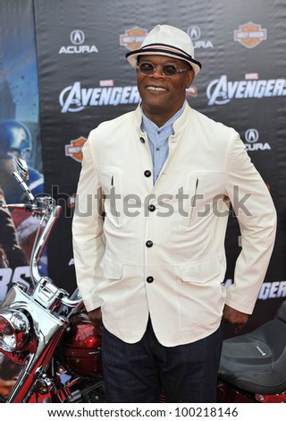 Samuel L. Jackson at the world premiere of his new movie \