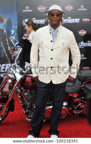 Samuel L. Jackson at the world premiere of his new movie \