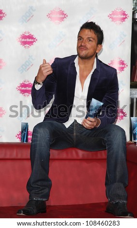 Peter Andre launches a new Sport Tan in association with Fake Bake London. 17/04/2012 Picture By: Henry Harris / Featureflash