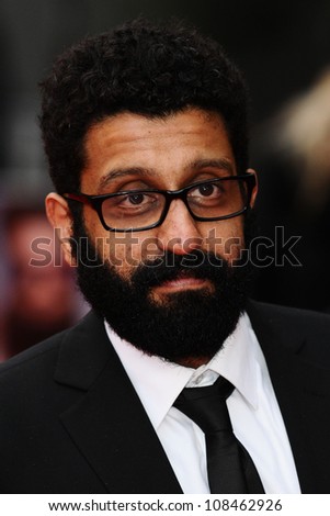 Adeel Akhtar arriving for the premiere of \