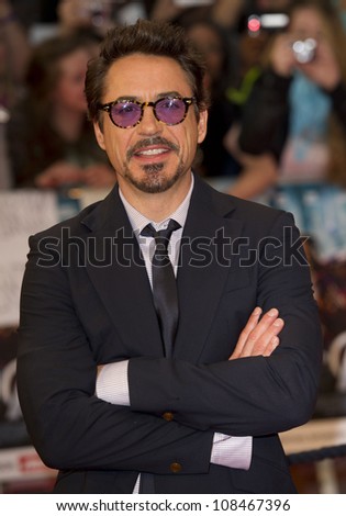 Robert Downey Jr arrives for the \