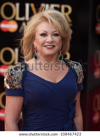 Elaine Paige arrives for the Olivier Awards 2012 at the Royal Opera House, Covent Garden, London. 15/04/2012 Picture by: Simon Burchell / Featureflash
