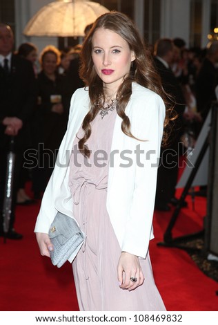 Rosie Fortesque arriving for \'The Lucky One\' European Premiere, Bluebird, Chelsea, London. 23/04/2012 Picture by: Alexandra Glen / Featureflash