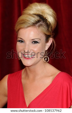 Helen Skelton  arriving for the British Soap Awards 2012 at London TV Centre, South Bank, London. 28/04/2012 Picture by: Steve Vas / Featureflash