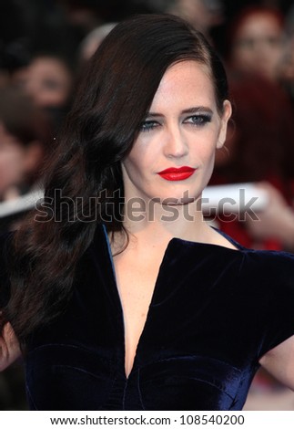 Eva Green arriving for the European Premiere of \'Dark Shadows\' at Empire Leicester Square, London. 09/05/2012 Picture by: Alexandra Glen / Featureflash