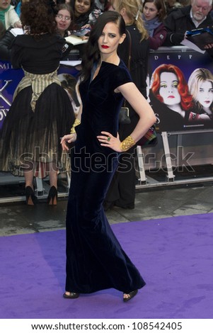Eva Green arriving for the European Premiere of 'Dark Shadows' at Empire Leicester Square, London. 09/05/2012 Picture by: Simon Burchell / Featureflash