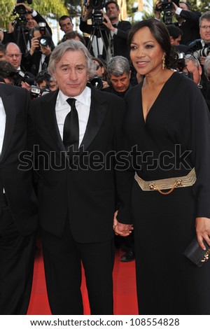 Robert De Niro & wife Grace Hightower at the gala screening of 