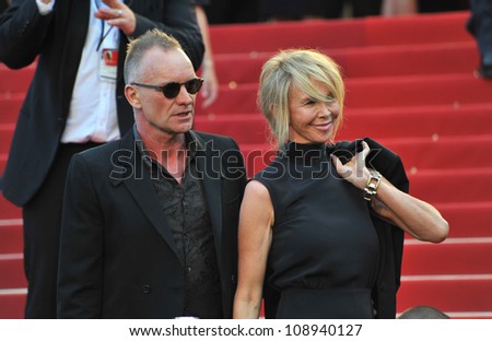 Sting & Trudie Styler at the gala screening of \